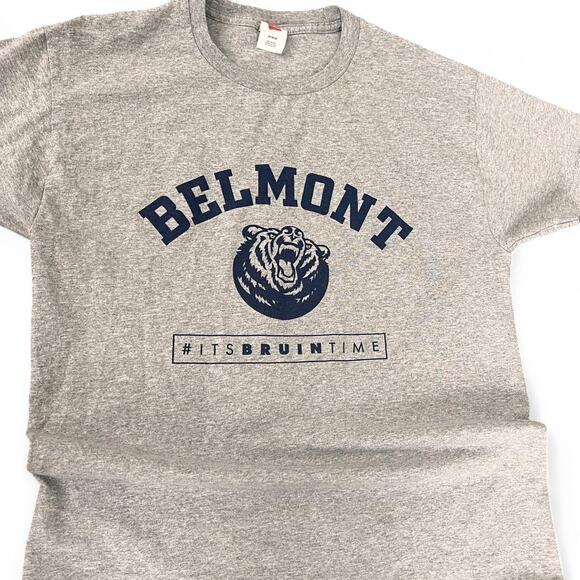 Belmont University grey T-shirt Size Medium - Picture 1 of 5